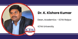 Interview Dr K Kishore Kumar Dean Academics ICFAI Raipur at ICFAI University Raipur